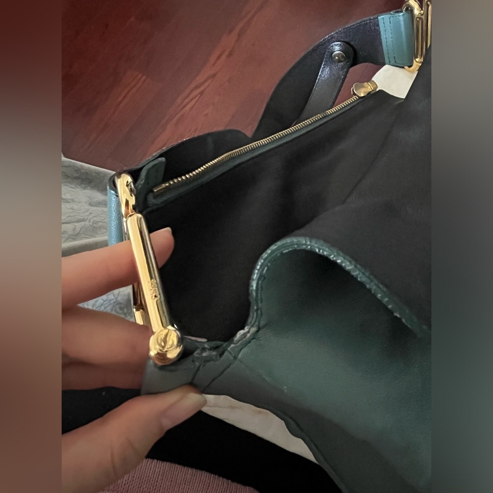 Authentic Chloe leather shoulder bag and crossbody - Picture 7 of 14